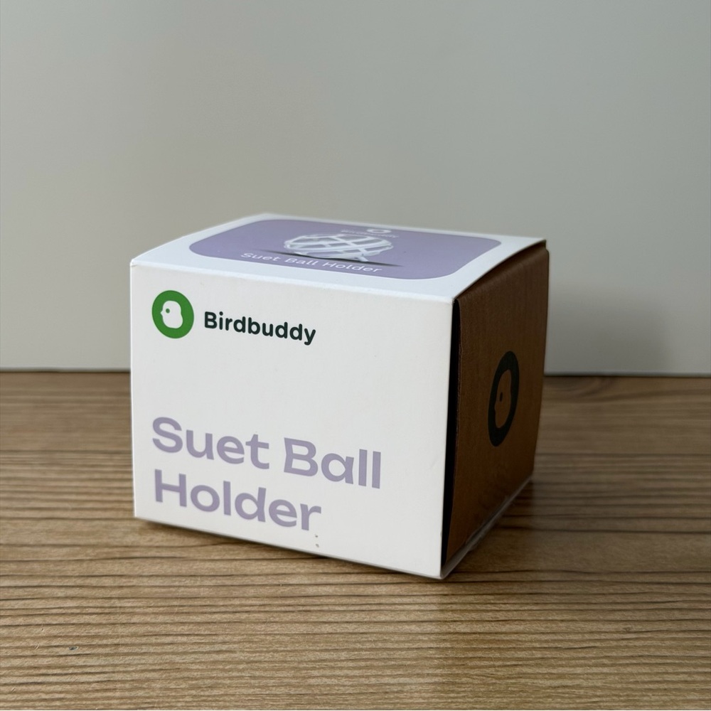 Birdbuddy  Suet Ball Holder Bird Feeder Add-On New Open Box Food Grade Plastic